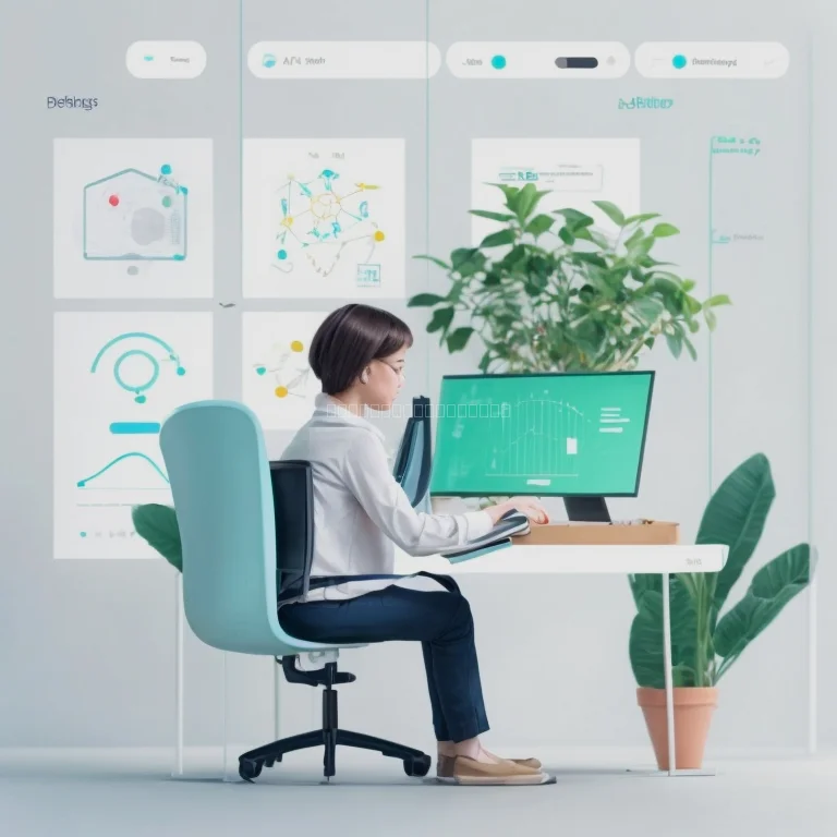 Motiviertes Team arbeitet an KI-Projekten