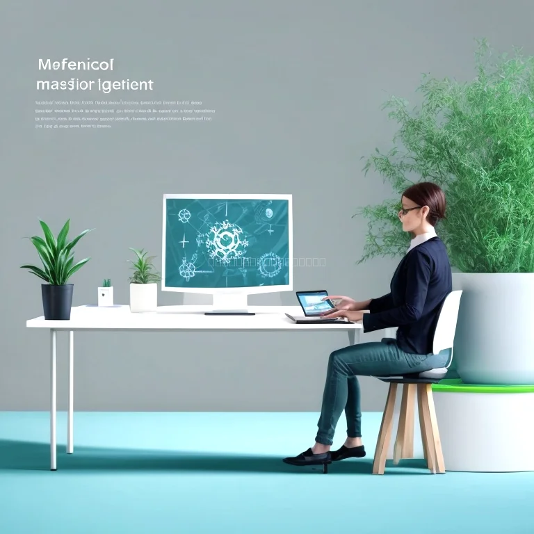 Lernende arbeiten mit AI-Technologie auf MasterDAppAI